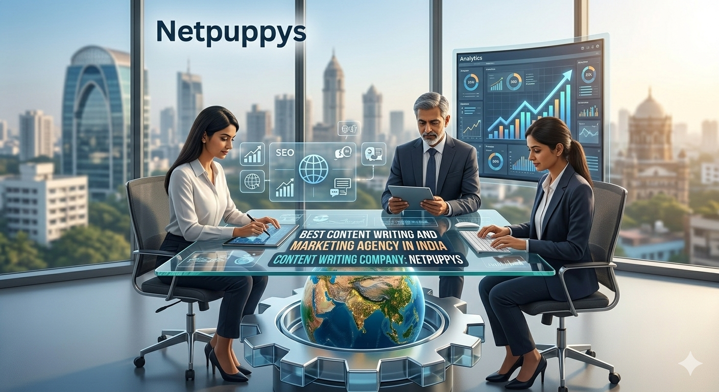 Best Content Writing and Marketing Agency in India | Content Writing Company: Netpuppys